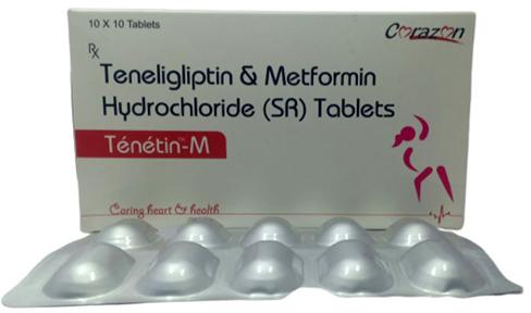 Teneligliptin And Metformin Hydrochlorided Tablets