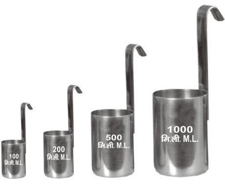 Stainless Steel SS Milk Measure