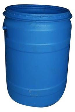 Round HDPE Open Top Drum, Color : Blue