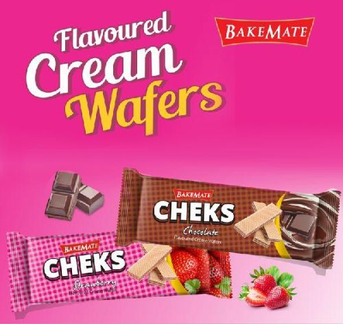 Flavoured Mouth Watering Cream Wafers As CHEKS Wafer