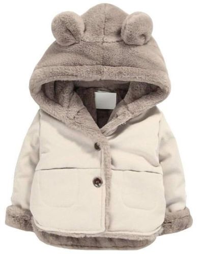 Plain Toddler Baby Jacket, Technics : Machine Made