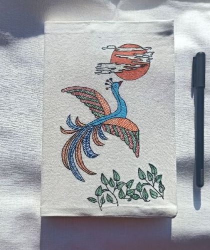 Rectangular Diary Cover With A5 Diary, For Home, Office, Size : 5.5 X 8.2 Inches