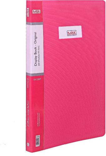 Saya Display Book Vibrant 20 Pockets - FS