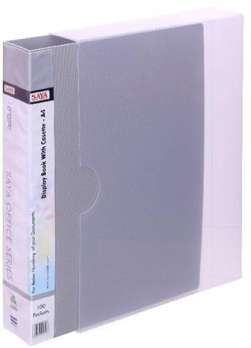 Saya Display Book With High Capacity 100 Pockets - A4