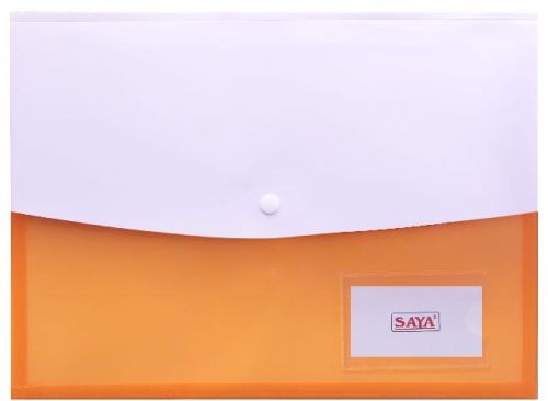 Saya Double Pocket Clear Bag Expandable, Plastic Type : PP