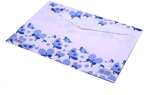 Saya Milky Document Bag Butterfly