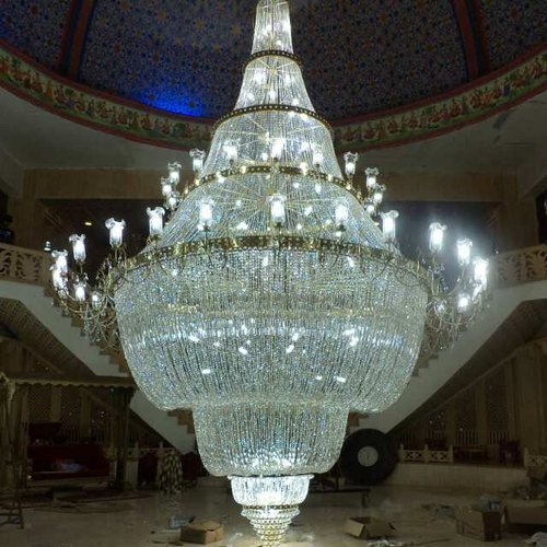 LED Glass Chandelier