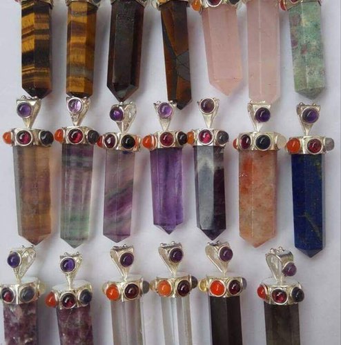 20gm Agate Pencil Pendants, Size : 0-15mm, 15-30mm, 30-45mm