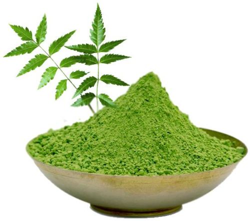 Neem Leaf Powder, For Cosmetic Products, Herbal Medicines, Color : Green