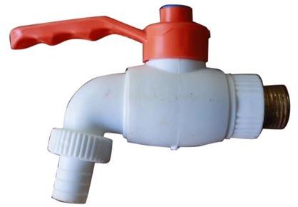 PVC Hose Tap, Color : White Red