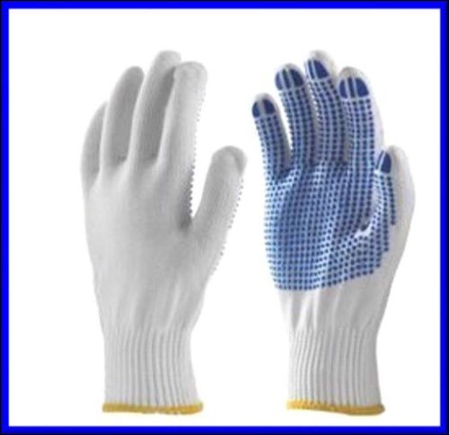 Polyester PVC Dotted Gloves, Feature : Electrical Resistant, Heat Resistant, Oil Resistant, Water Resistant