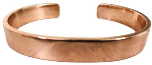 Polished Plain Copper Bracelet, Occasion : Daily Wear