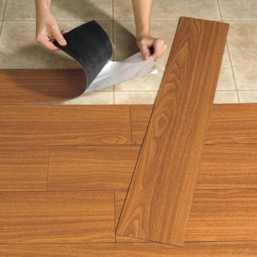 Glossy PVC Flooring Services, For Office, Home