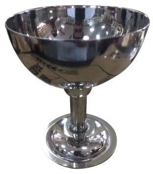 Mirror Finish SS Ice Cream Cup, For Home, Hotel, Size : 3 To 4 Inch (diameter), 3 To 4 Inch (diameter)