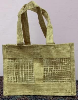 Jute Jar Bag, Size : 10x7 4 Inch