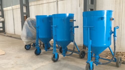 Electric Automatic Sand Blasting Hopper, For Industrial, Power : 1-3kw