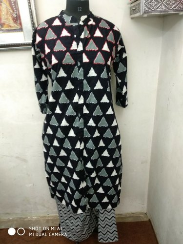 Cotton Block Print Kurtis, Size : XL