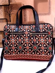 Cotton Printed Laptop Bag
