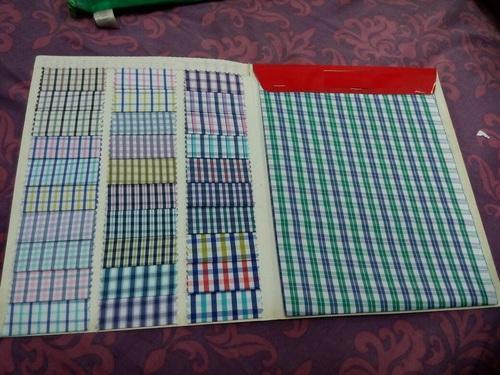 Checks Cotton Shirt Fabric, Occasion : Regular Wear