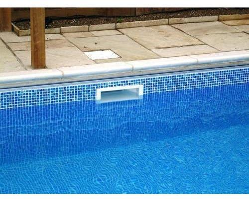 Plastic Swimming Pool Skimmer, Color : White