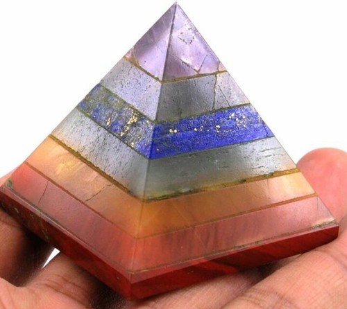 7 Chakra Pyramid, Size : Standard