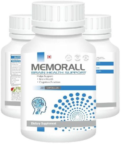 Memoral Capsules Brain Health Support DMAE, Bacopa Monnieri Capsules By Friska (30 Capsules)