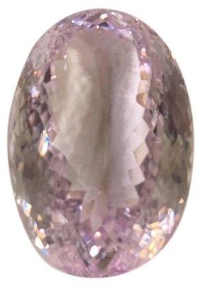 Oval Kunzite Gemstone