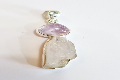 Kunzite Rough Stone, Color : Pink Purple