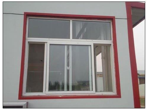 Casement UPVC Sliding Shutter Window, Color : White