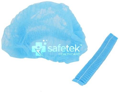 Safetek Healthcare Bouffant Head Caps, Size : 16'/18'/21'