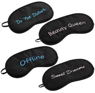 Printed Polyester Sleep Masks