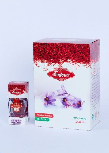 Natural Ferdows Saffron 3 Gram, Form : Filaments Or Threads for Food