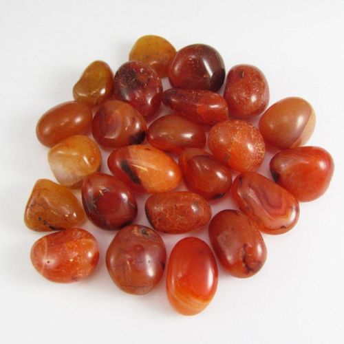 Polished Carnelian Tumbled Stone, Feature : Hard Structure, Shiny Look