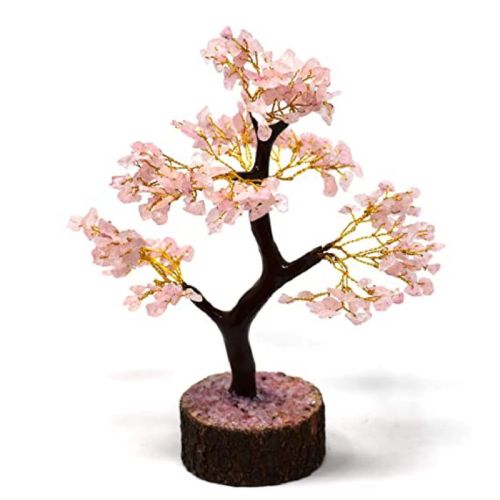 Rose Quartz Tree, Size : Standard