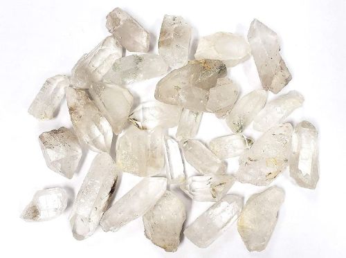 Plain Rough Clear Quartz Stone, Feature : Stain Resistance, Washable