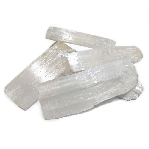 Non Polished Rough Selenite Stone, Feature : Stain Resistance, Washable
