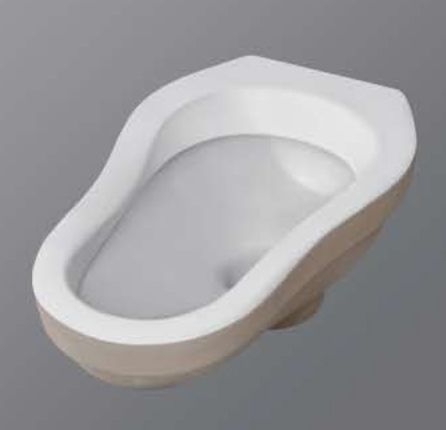 Ceramic Polished IWC Toilet Pan, Color : White