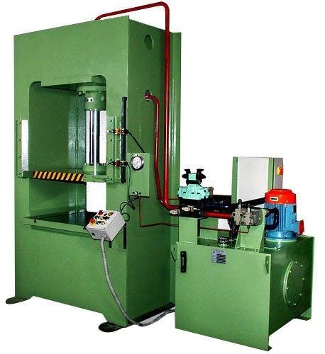 Light Blue Hydraulic Press Machine
