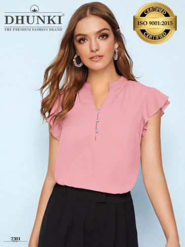 Heavy Georgette Dhunki T Shirts, Gender : All