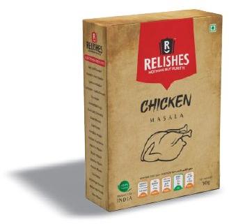 Relishes Blended Chicken Masala, For Cooking, Certification : FSSAI Certified