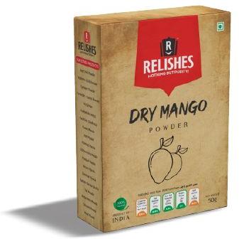 Relishes Raw Dry Mango Powder, For Cooking, Certification : FSSAI Certified