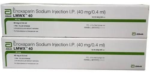 Enoxaparin 40 Mg Injection, Grade : Pharmaceutical Grade