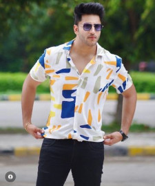 Half Sleeve Printed Polyester Hawaii Shirts, Gender : Male