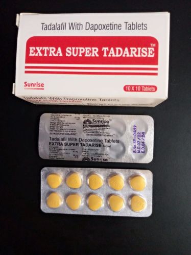 Extra Super Tadarise Tablets, Type Of Medicines : Allopathic