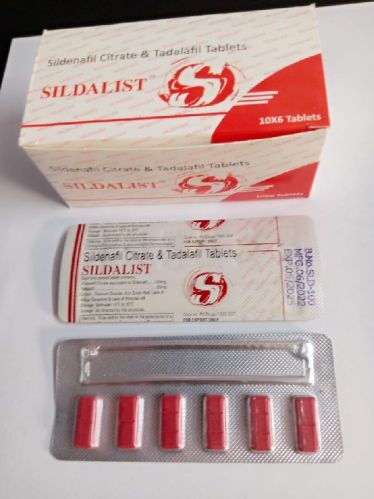 Sildalist Tablets, Type Of Medicines : Allopathic