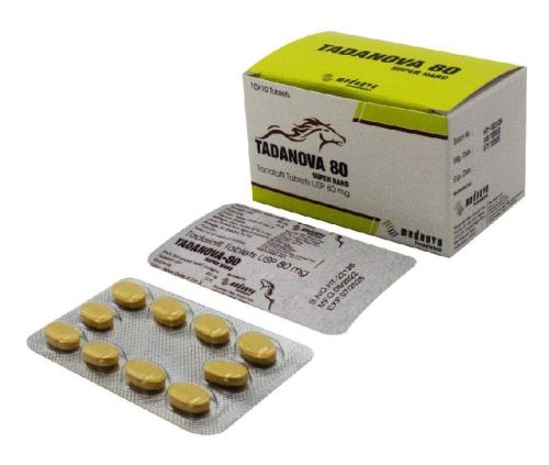 Tadanova 80mg Super Hard Tablets, Type Of Medicines : Allopathic