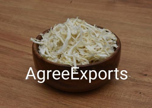 Agree Exports Natural Dehydrated White Onion Kibbled, For Cooking, Packaging Size : 14 Kg