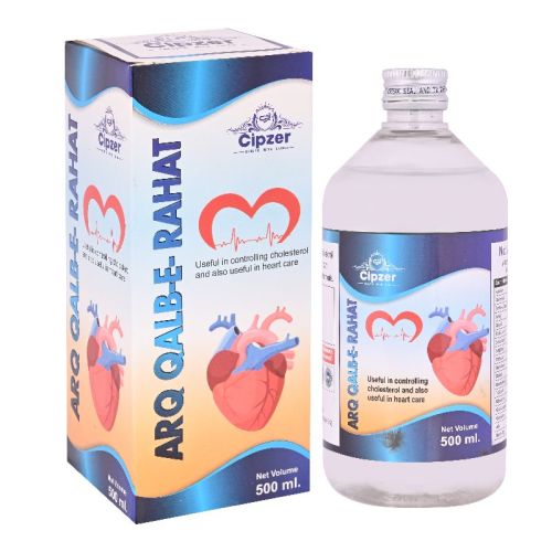 Cipzer Arq Qalab-e-Rahat, For Health Supplement, Lever Use, Form : Liquid