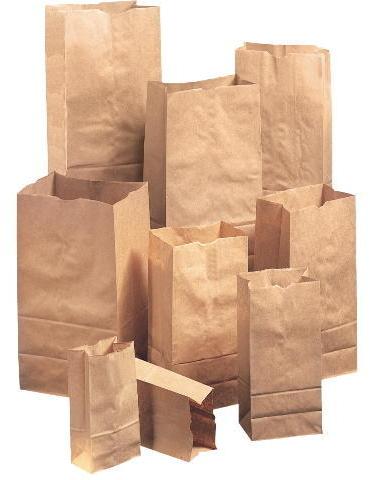 Plain Grocery Paper Bag, Feature : Eco Friendly, Easy To Carry, Biodegradable