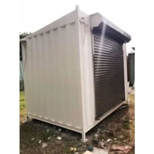 Mild Steel Portable Shop Cabin, Size : 10X10